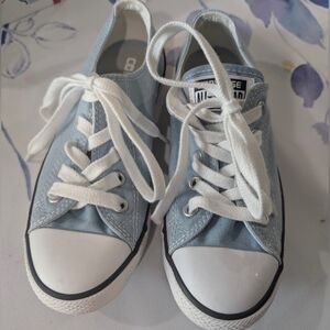 Converse Allstar Light Blue Low top Shoes